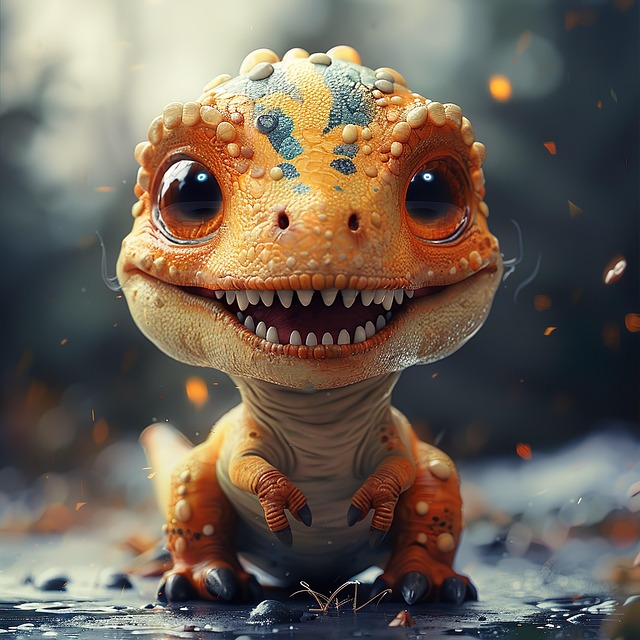 Free ai generated dinosaur dino illustration