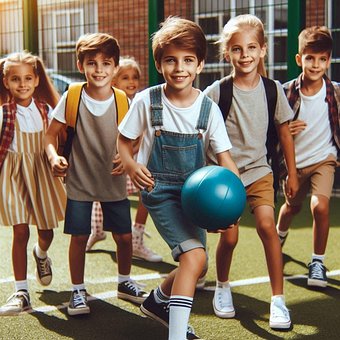 Free Ai Generated Children illustration and picture