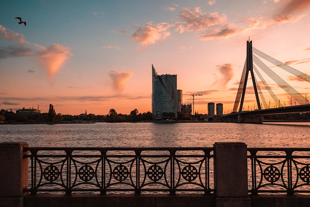 Avond, Dromen, Brug, Zonsondergang