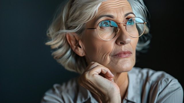 Free ai generated older woman illustration