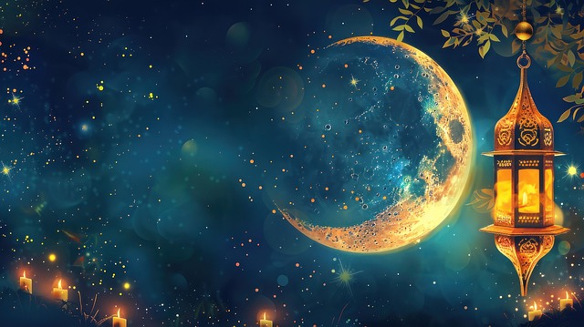 Free ai generated ramadan eid illustration