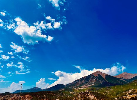 Free Mountain Sky photo and picture