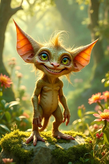 Free ai generated goblin mystical illustration