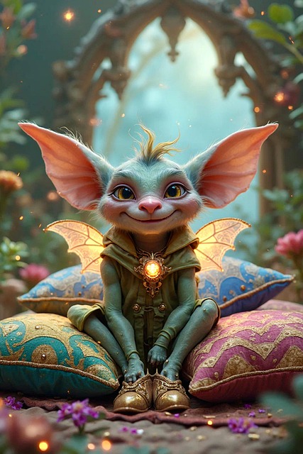 Free ai generated goblin creature illustration