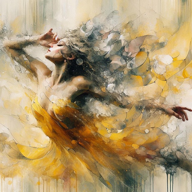 Download free HD stock image of Ai Generated Woman Free ai generated woman dancer illustration