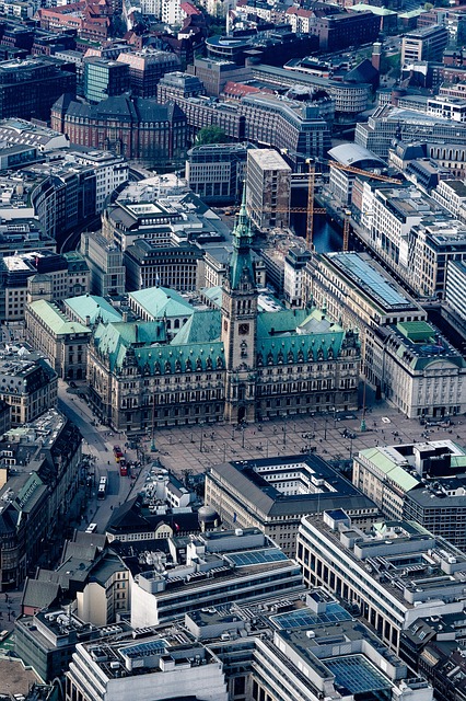 Free Downtown Hamburg photo and picture