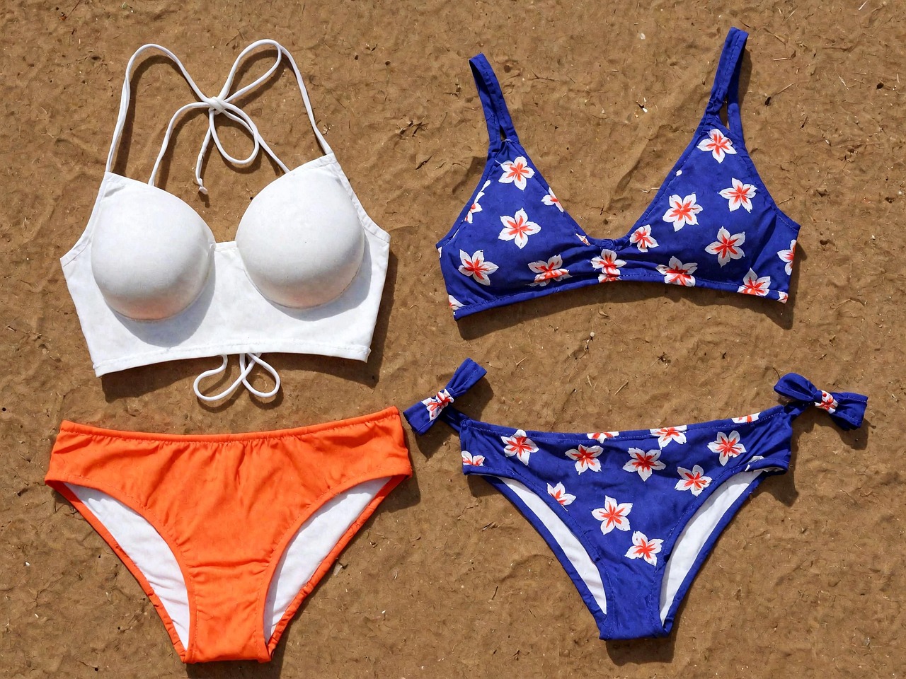 Arshiner Maillot De Bain Fille 3 Pièces Bikini Avec Jupe - Ensemble Plage Été 5-6 Ans