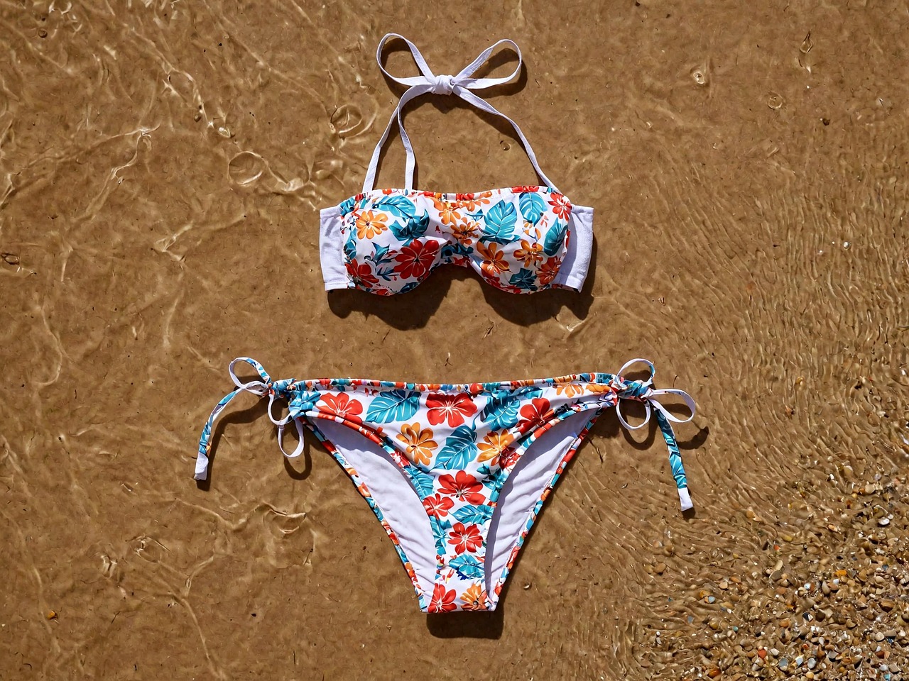 Swimsuit Bikini on the beach