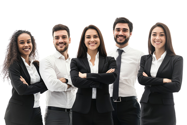 Free ai generated business people illustration