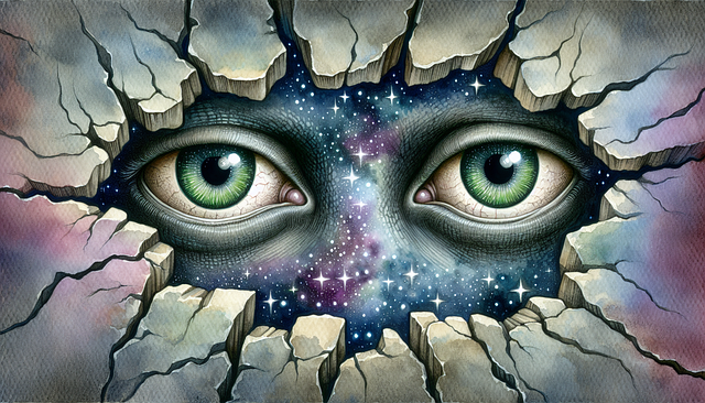 Free ai generated eyes creative illustration