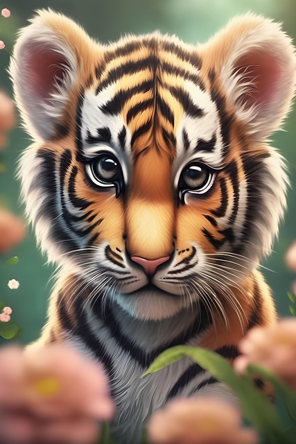 Ai Generiert, Tiger, Tier, Natur