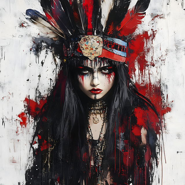 Free indian woman culture illustration