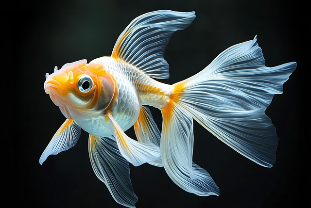 Free ai generated goldfish fish illustration