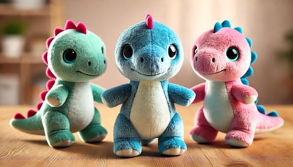 Ai Generiert, Niedlich, Dinosaurier