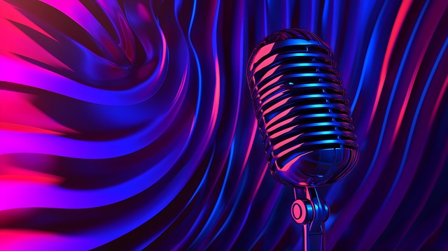 Ai Generiert, Mikrofon, Podcast, Radio