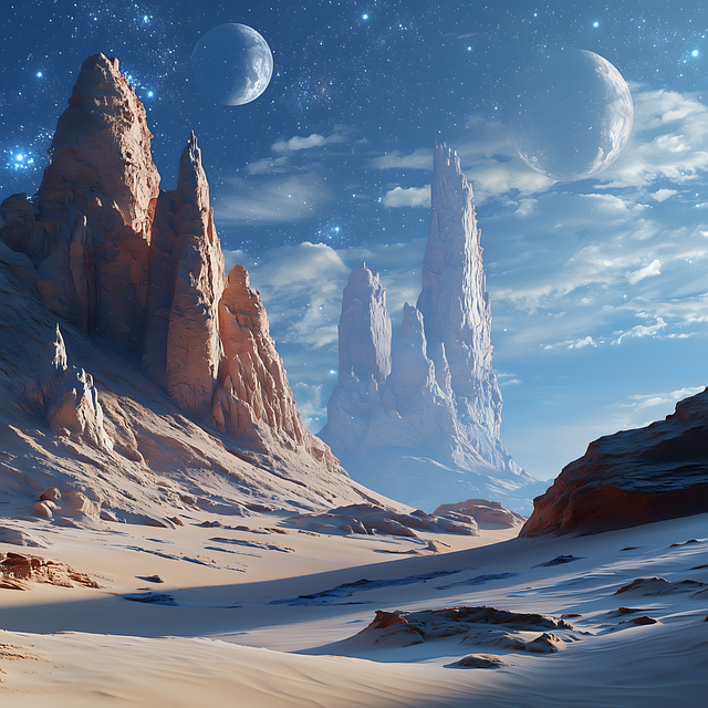 Ai Generiert, Wüste, Natur, Landschaft