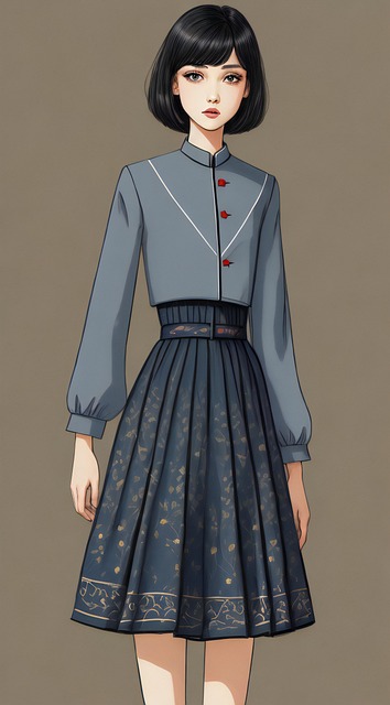 Free Fashion Sketch illustration and picture