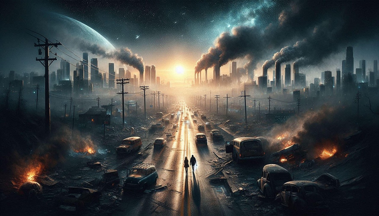 Download free HD stock image of Ai Generated Dystopia Free ai generated dystopia apocalypse illustration