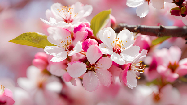 Free Ai Generated Blossom illustration and picture