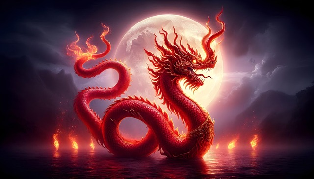 Ai Genereret, Thai Naga, Naga, Rød Naga