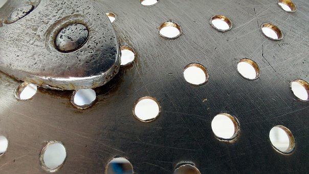 Huller, Ske, Aluminium, Mad, Opskummer