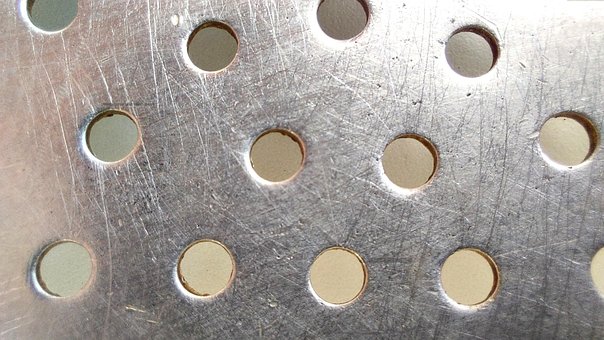 Huller, Ske, Aluminium, Mad, Opskummer