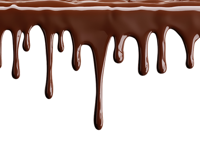Free ai generated chocolate dripping illustration