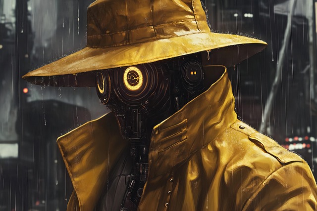 Download free HD stock image of Ai Genrerated Robot Free ai genrerated robot detective illustration