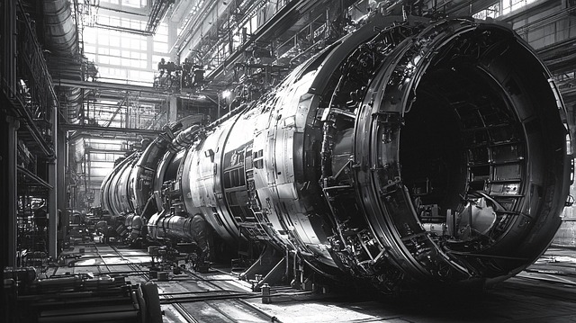 Free ai generated industrial factory illustration