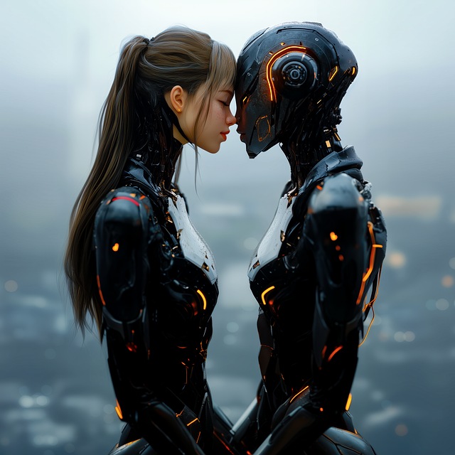 Free robot robotics android illustration