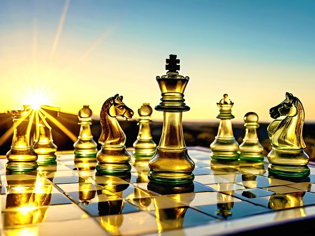 Free chess strategy game illustration