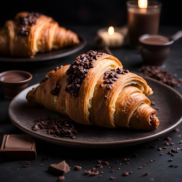 Free croissant oven tasty illustration