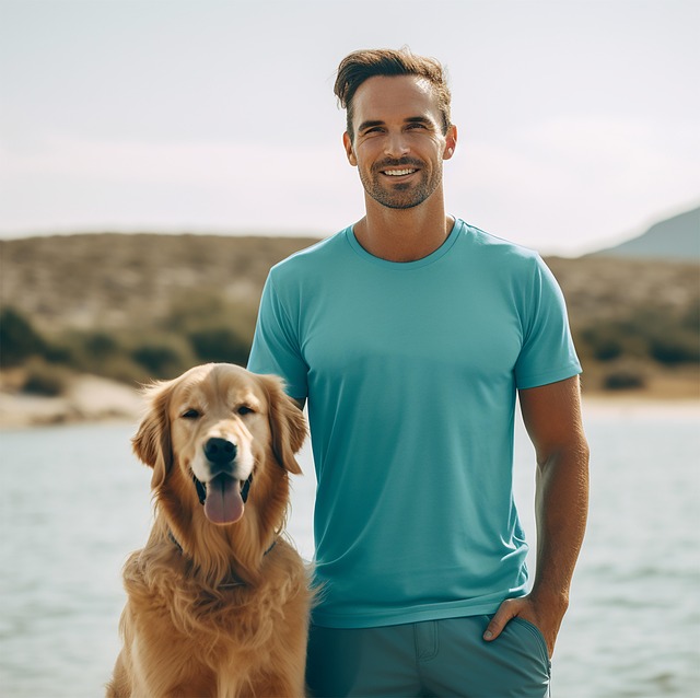 Ai Generado, Hombre, Perro, Mascota