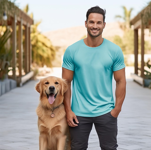 Ai Generado, Hombre, Perro, Mascota