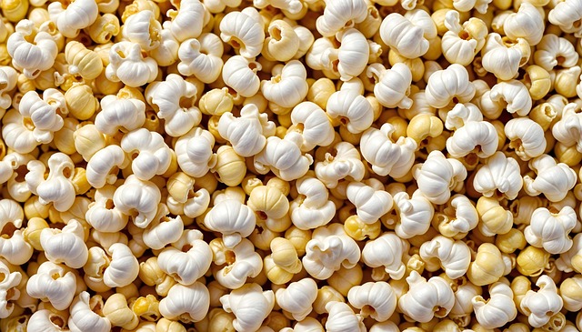 Free popcorn pop food illustration
