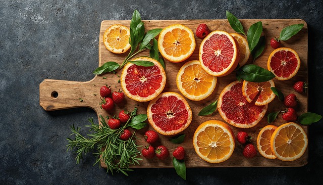 Free ai generated fruit juicy illustration