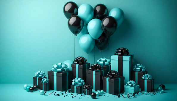 Free Ai Generated Balloons illustration and picture