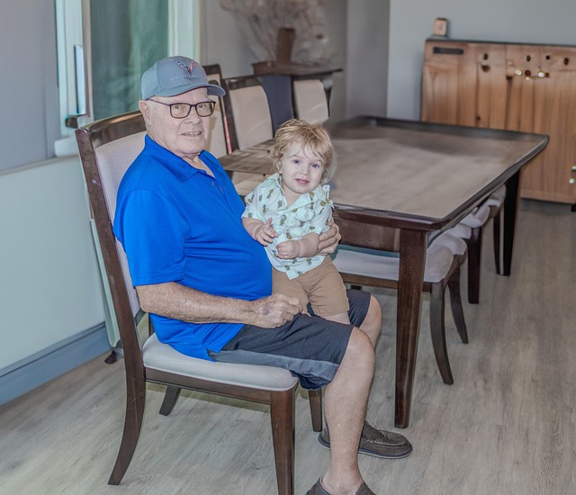 Free Baby Grandfather photo and picture