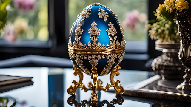 Free ai generated faberge egg illustration