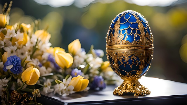 Free ai generated faberge egg illustration