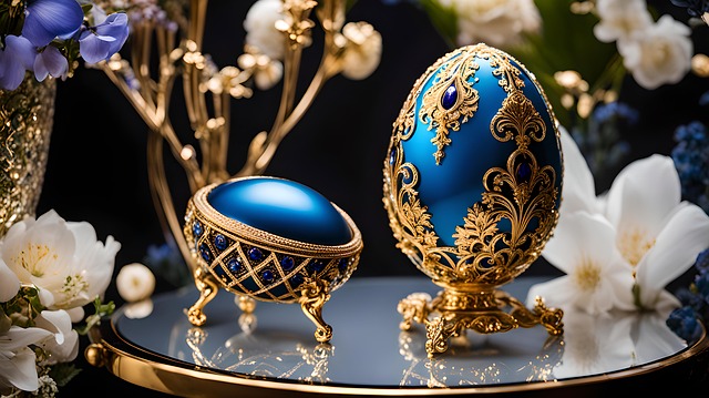 Free ai generated faberge egg illustration