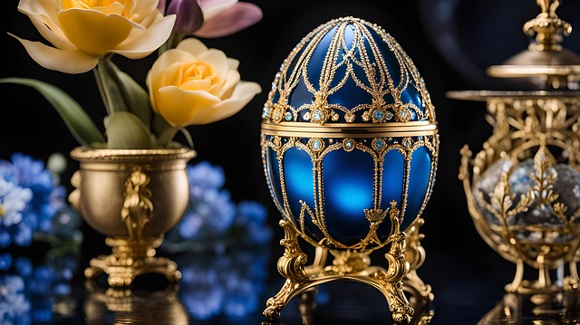 Free ai generated faberge egg illustration