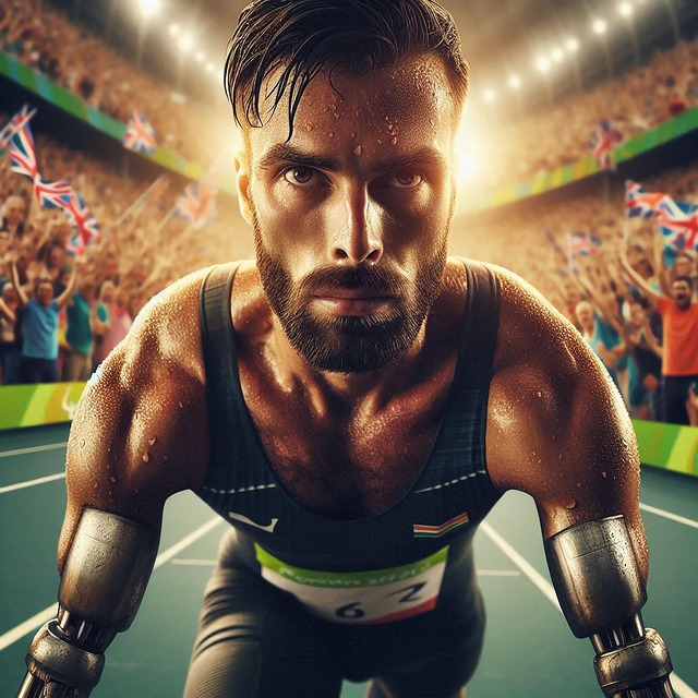 Free ai generated paralympics disability illustration