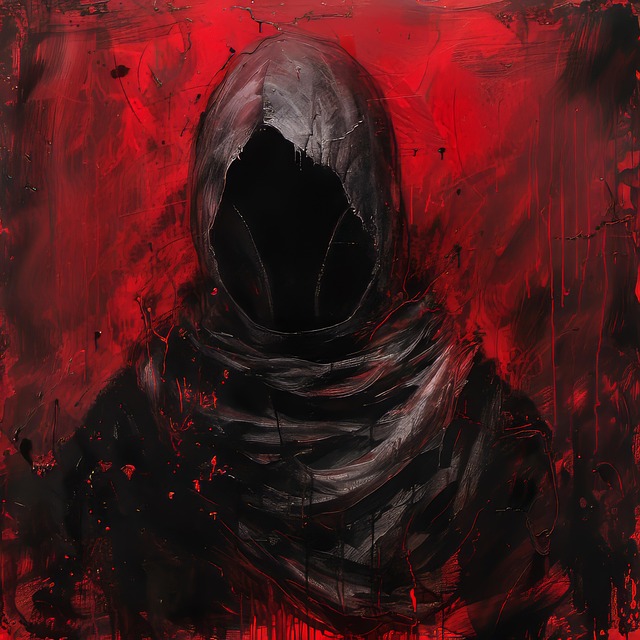 Free ai generated grunge dark illustration