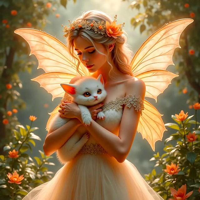 Download free HD stock image of Ai Generated Nature Free ai generated nature fairy illustration