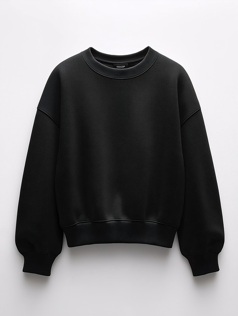 Free ai generated black sweatshirt illustration