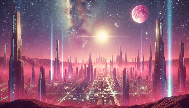Free Futuristic City Alien Planet photo and picture