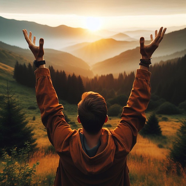 Free ai generated worship praise illustration