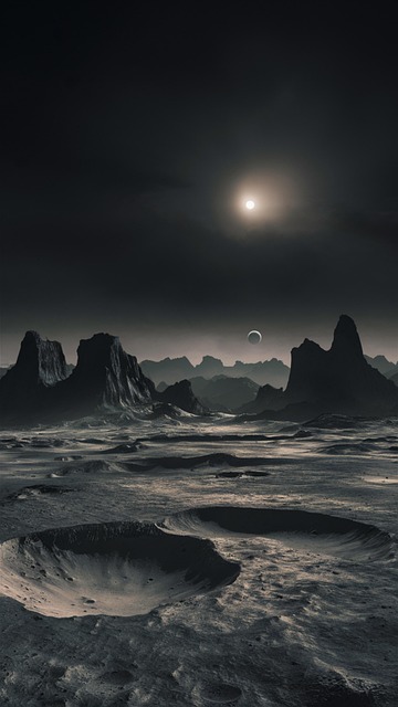 Free ai generated exoplanet universe illustration