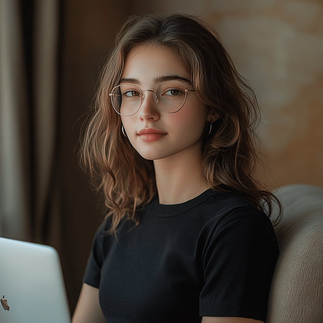 Free ai generated woman fashion illustration